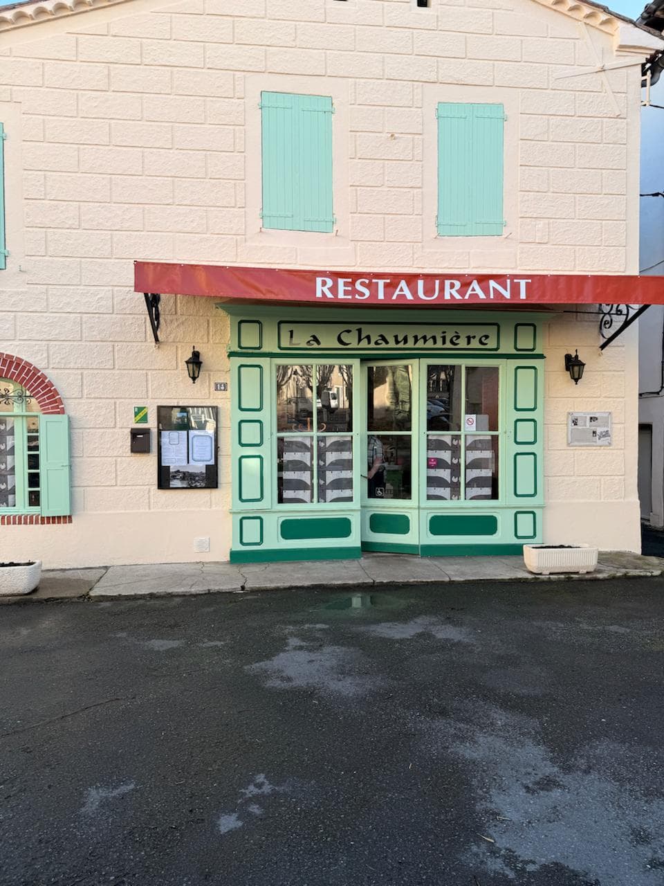 Façade de La Chaumière