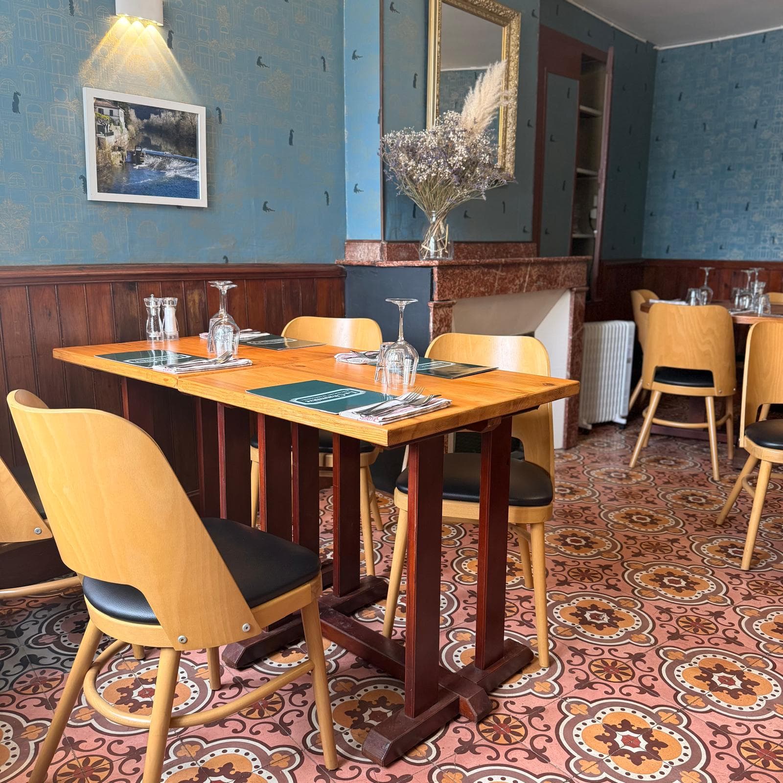 Intérieur de La Chaumière